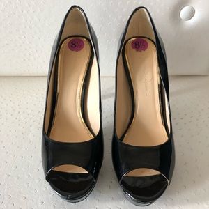 Jessica Simpson Black Heels